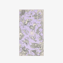 Lade das Bild in den Galerie-Viewer, Cotton/Silk Scarf - Astrologie - Lavender
