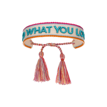 Lade das Bild in den Galerie-Viewer, Do what you love Statement Armband
